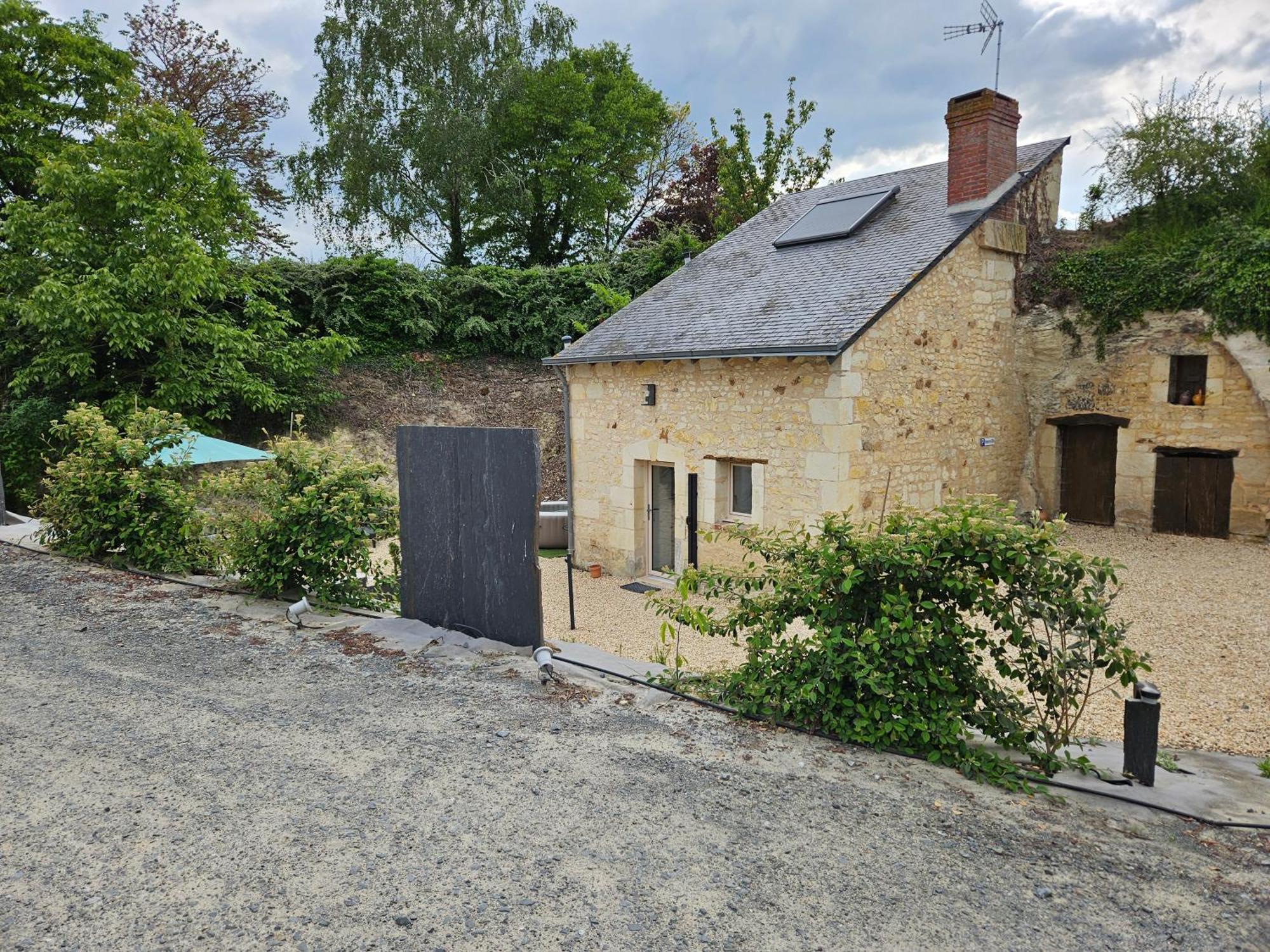 Maison 2-3 Pers Semi-Troglodyte Angers-Saumur Louresse-Rochemenier Exteriér fotografie